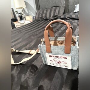 True religion small tote bag